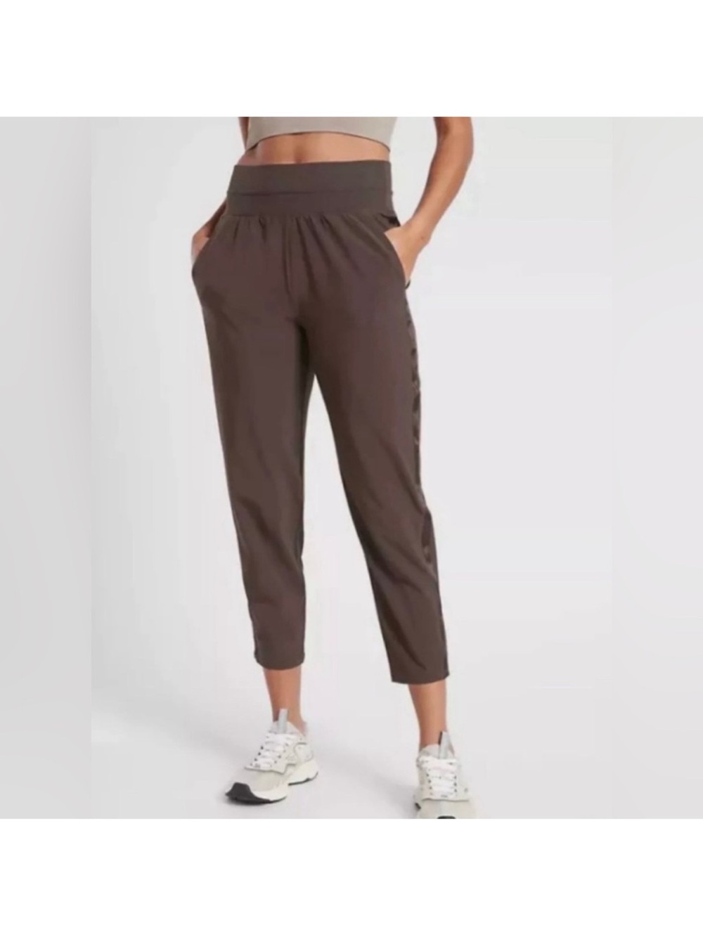 Athleta Nolita slim taper crop Pants size‎ 2